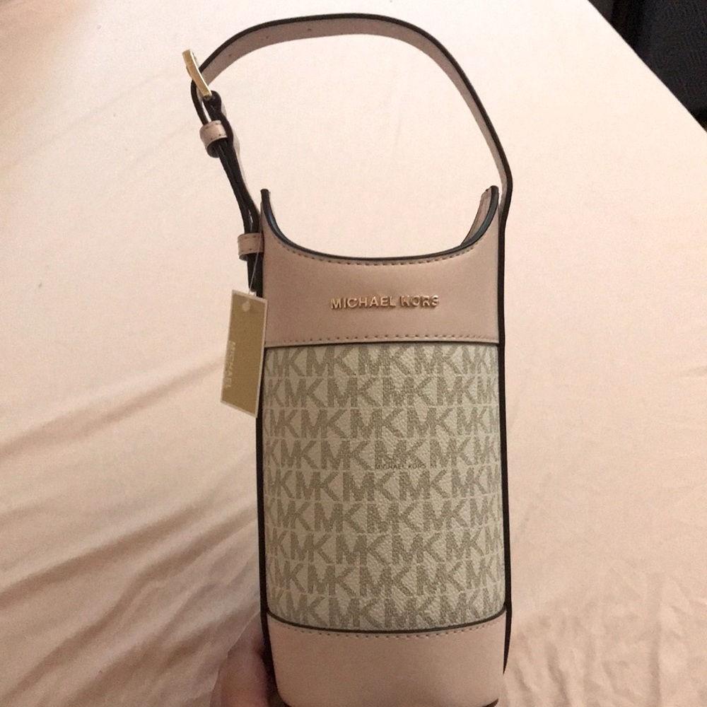 Micheal Kors wine bottle holder.